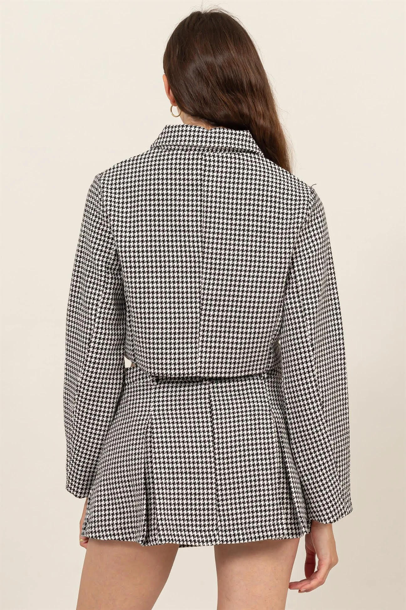 Emma Black and White Jacket – Bold Monochrome Street Style