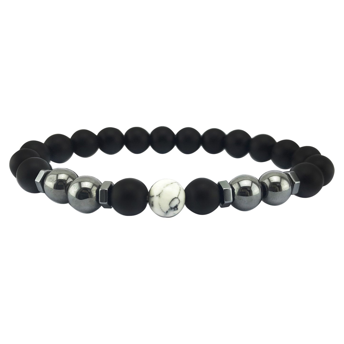 Natural Black Hematite Tiger Eye Beaded Bracelets Men For Magnetic Health Protection Women Jewelry