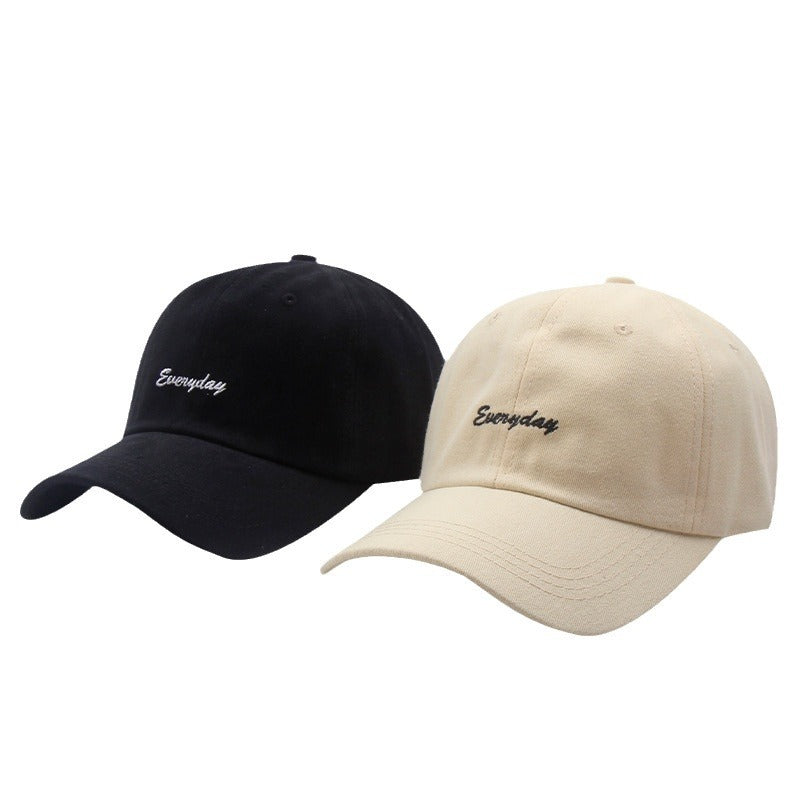 Outdoor Leisure All-match Letters Face-showing Small Peak Cap Hat