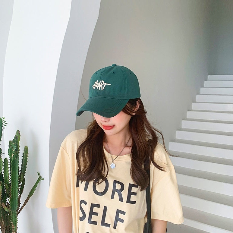 Summer Baseball Face-showing Small Peak Cap Hat