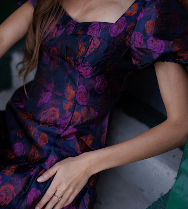 Zahra Floral Dress – Elegant Floral Print for Every Occasion