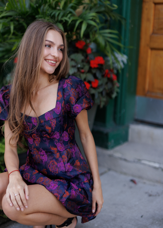 Zahra Floral Dress – Elegant Floral Print for Every Occasion