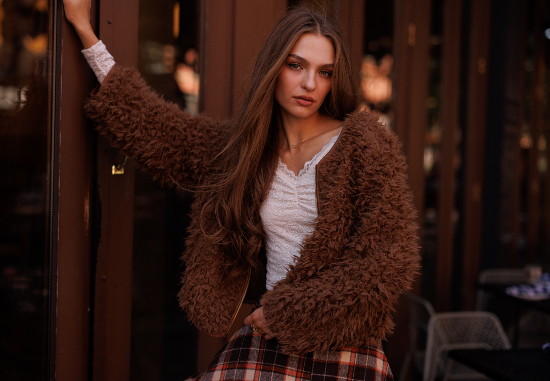 Nicole Furry Jacket – Luxurious Comfort and Style in One
