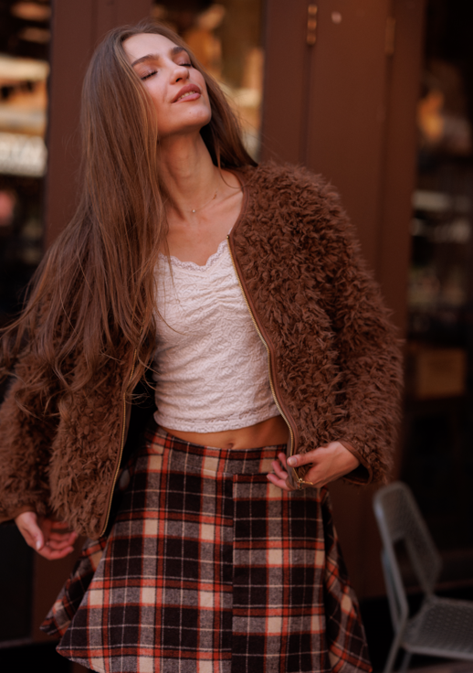 Nicole Furry Jacket – Luxurious Comfort and Style in One