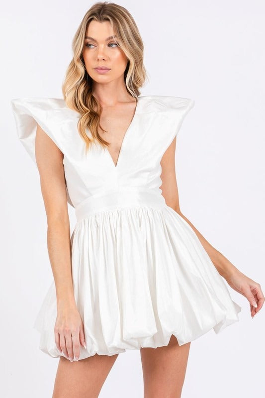 Candy White Dress – Elegant White Dress for Women