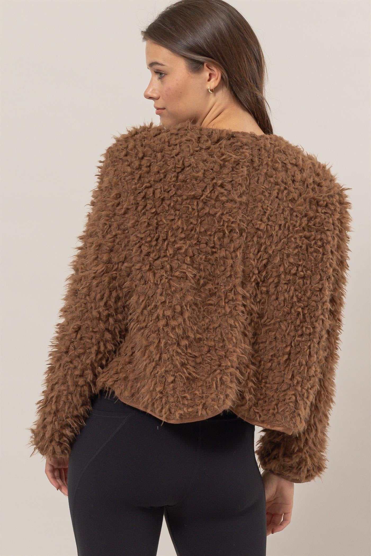 Nicole Furry Jacket