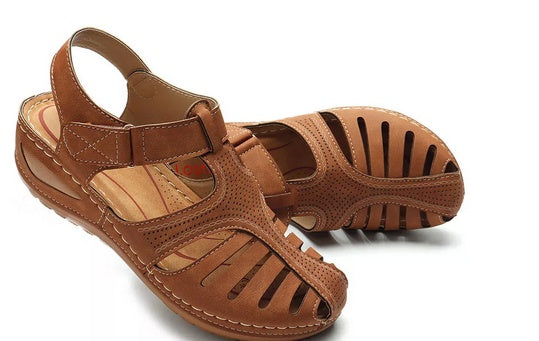 Women Lightweight Casual Shoes Hollow Out Soft Sole Sandals