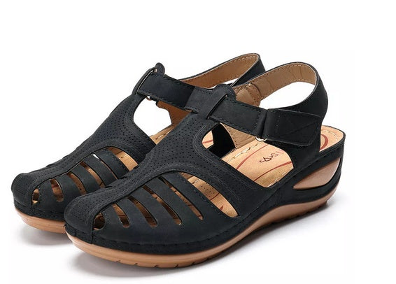Women Lightweight Casual Shoes Hollow Out Soft Sole Sandals
