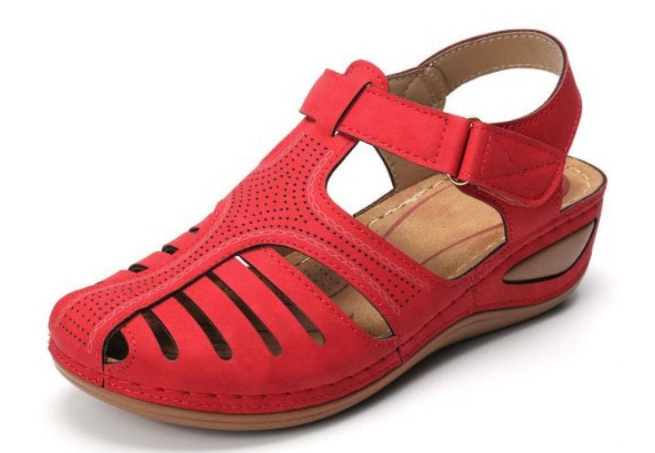 Women Lightweight Casual Shoes Hollow Out Soft Sole Sandals