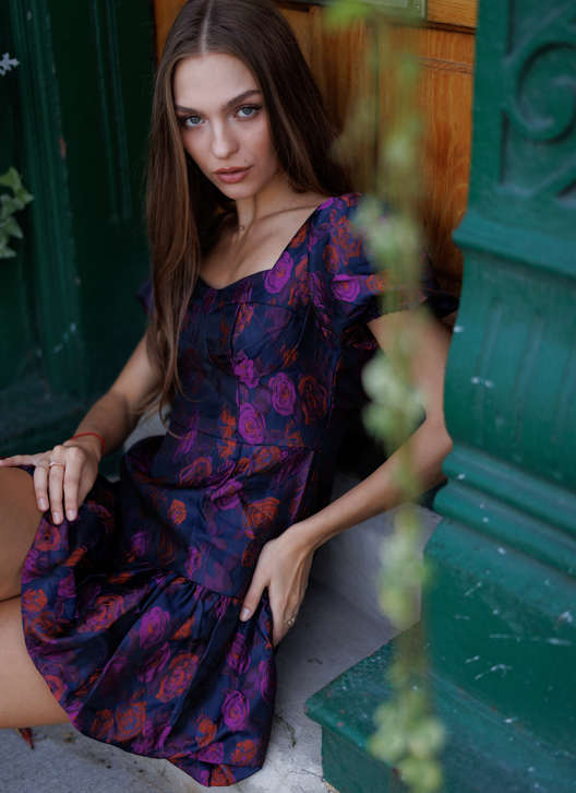 Zahra  Floral Dress