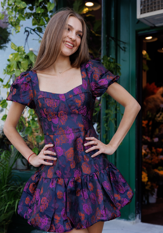 Zahra  Floral Dress